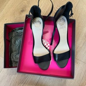 Vince Camuto ankle strap heels